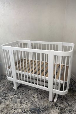 Детская кроватка &laquo;Эльза&raquo;, Серый