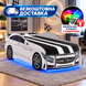 Ліжко машина Мерседес Space Mercedes, Білий, Ні