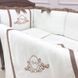 Комплект з бортиками Belissimo шоколадний