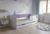 Кровать односпальная с ящиком Valencia , Lilac, 80*190
