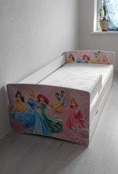 Ліжко дитяче Кіндер Кул Disney Princess, 80*170