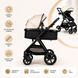 Коляска 2в1 трансформер Ninos Ventura, Light Eco Beige