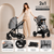 Коляска 2 в 1 Lionelo Amber , Gray